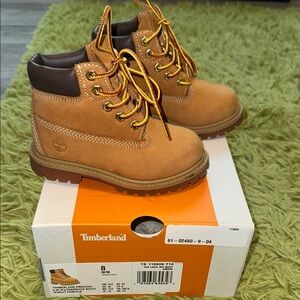 Timberland Kids Tan Boots
